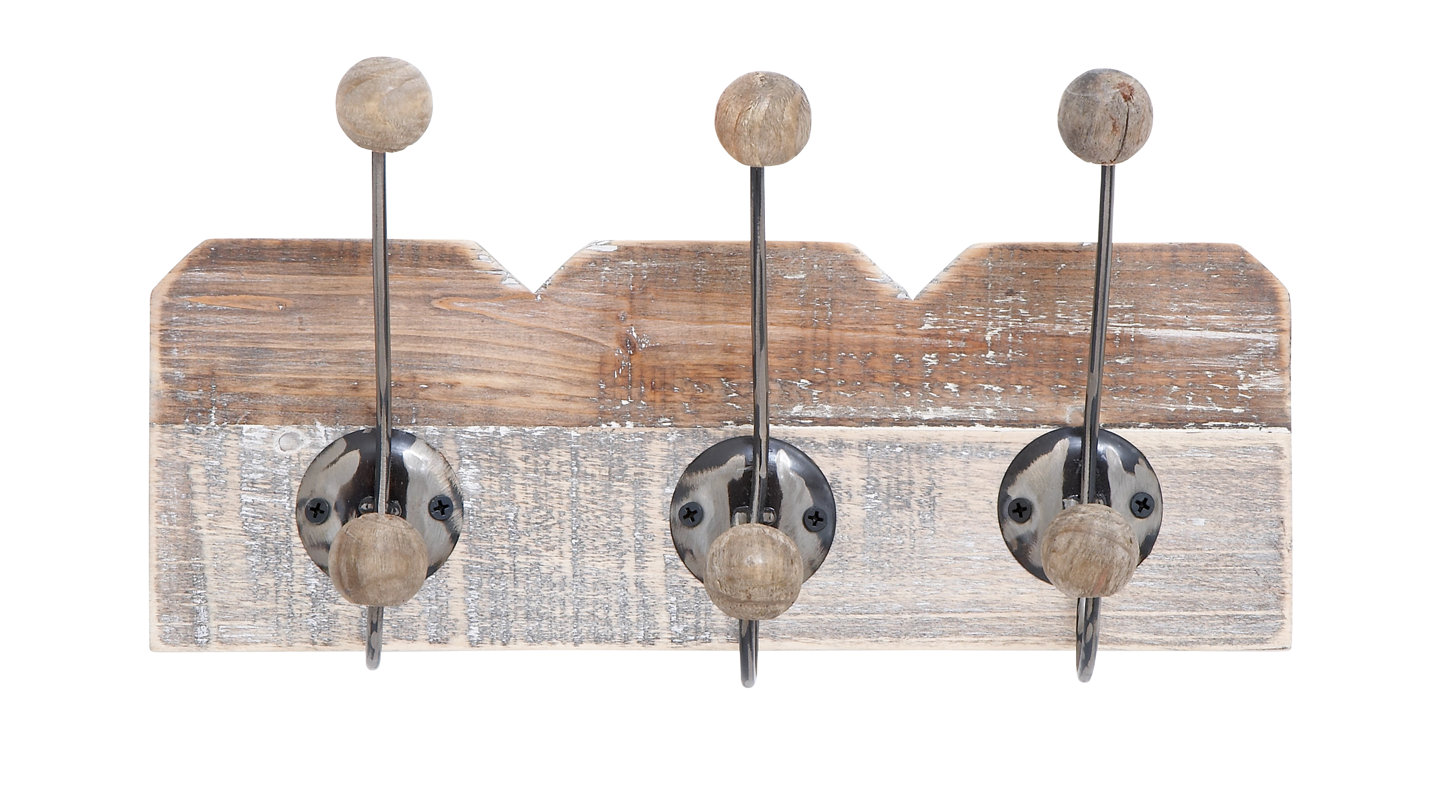 Cole & Grey Wall Mounted Coat Rack & Reviews Wayfair